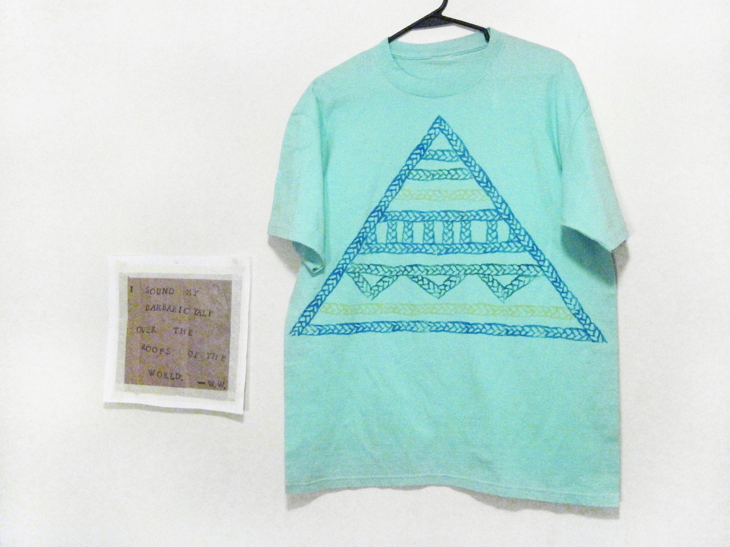 AIR FOR LUNA block print t shirt