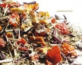 Organic Fruit Tea (Herbal) 1 oz - loose tea spice blend - fresh, fragrant fruit blend to enjoy this summer