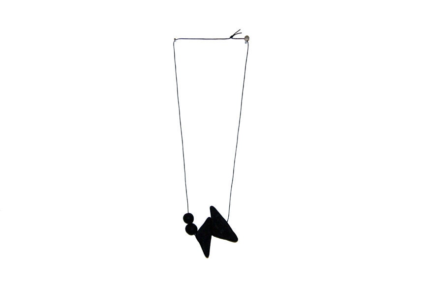 Aspect Necklace in Black//
