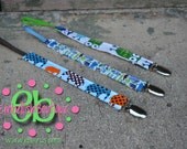 Set of 3 Animal Patterned Pacifier Holder