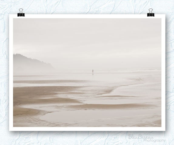 Beach photo, Oregon coast,Beach Decor, Ocean Art Print  Beach Print, mauve, brown, Seascape Wall Art, Beach Picture