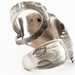 Unique Vintage Gecko Souvenir Sterling Silver Spoon Ring, Handcrafted in Your Size (4424)