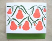 PEAR Card, Screenprinted
