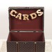 Wedding Card Trunk - Rustic Card Box - Travel trunk suitcase style