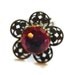 Swarovski Rainbow Crystal Ball Flower Gypsy Mystical Ring (adjustable)