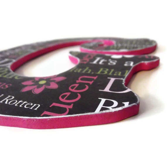 GLAM Girls Room Wall Letters
