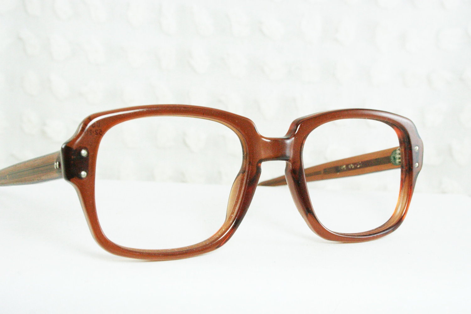 Vintage Military Issue Glasses 1990 S Horn Rim By Diaeyewear