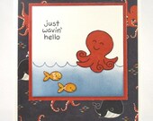 Waving Hello Card