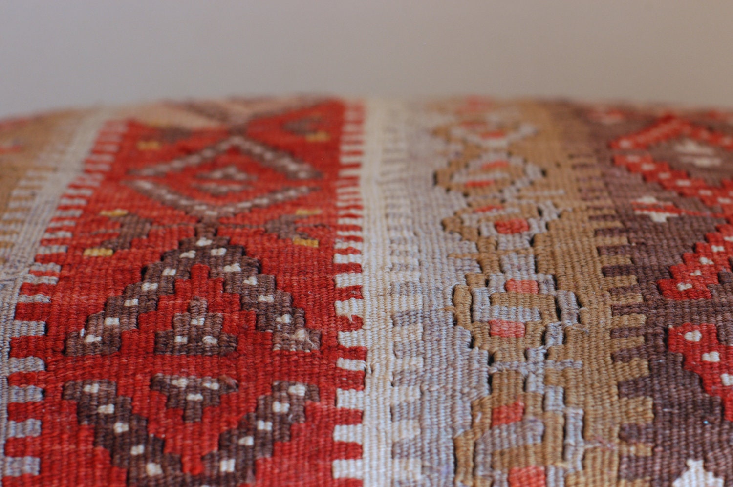 Vintage Kilim Floor Pillow Cover