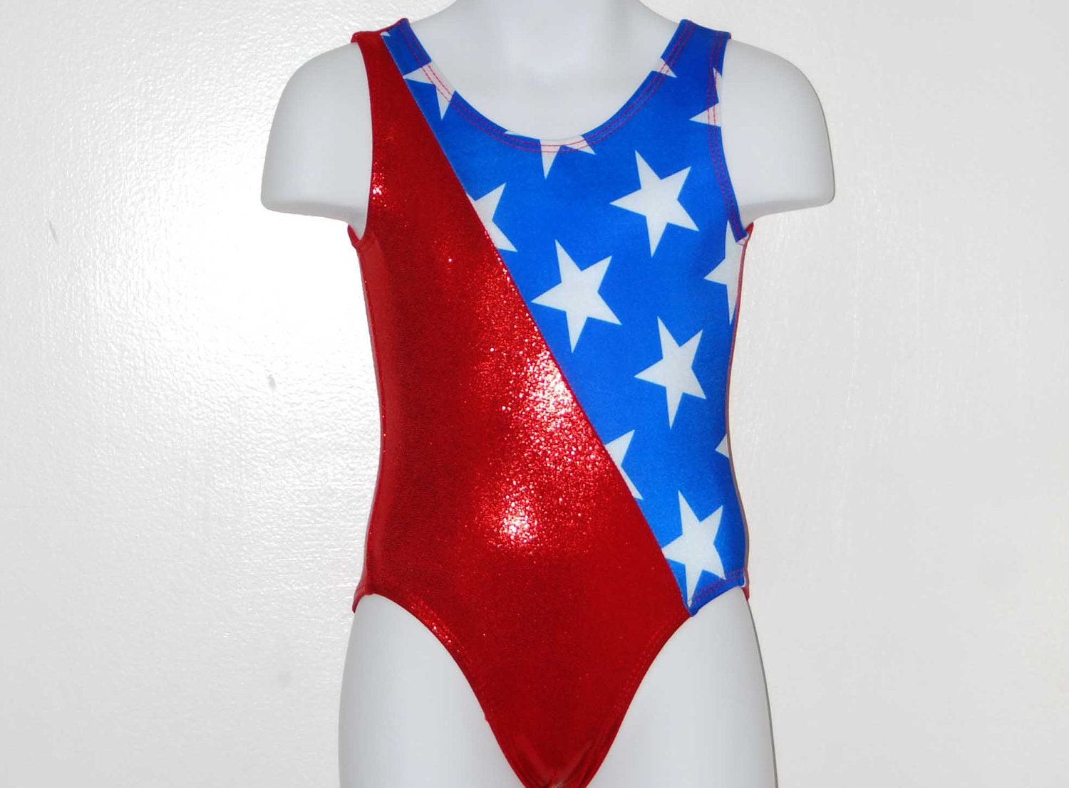 Girls Patriotic Gymnastics Or Dance Leotard 18m To By Minihearts