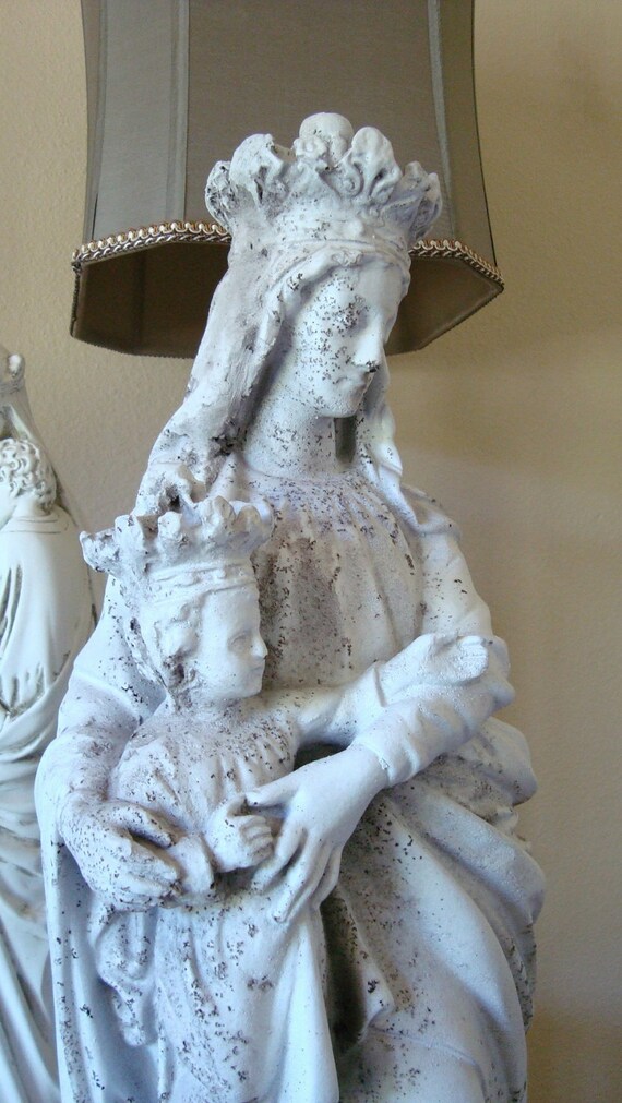 RESERVE for Crystal Our Lady of Victory Statue by edithandevelyn