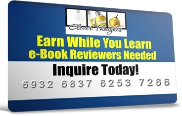NEW e-book Reviewers Needed only .20 Cent Copy New e-Book Program