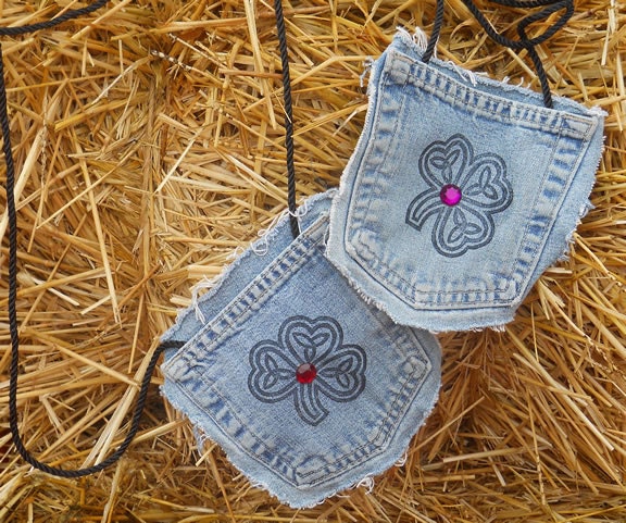 Blue Jean Pocket Purse