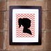 Personalized/Customizable Silhouette Art - 8x10 Printable Art