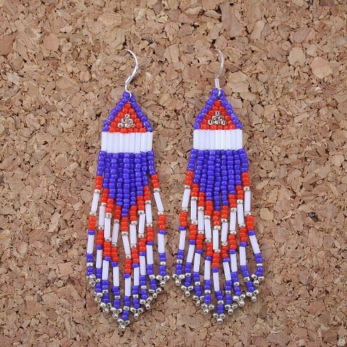 50% or More off Sale - SOUTHWESTERN EAGLE EYE Earrings - Native American Style