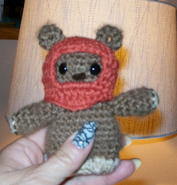 Ewok - Star Wars - Stuffed Animal - Amigurumi - crocheted toy