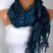 Plaid Women Shawl Scarf - Cowl Scarf - fatwoman