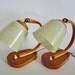 Pair of Mid Century Bedside Lamps