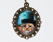 Steampunk Cat Necklace