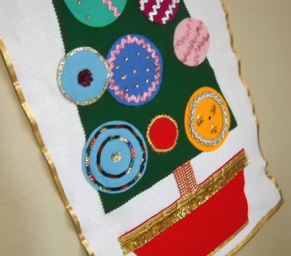 midcentury felt christmas tree wall hanging by redbarnretro midcentury felt christmas tree wall hanging by redbarnretro