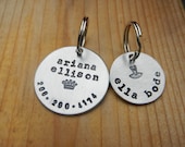 SCHOOL Deal- One small lunchbox and one large circle backpack tag for back to school. - RAEJewelryDesigns
