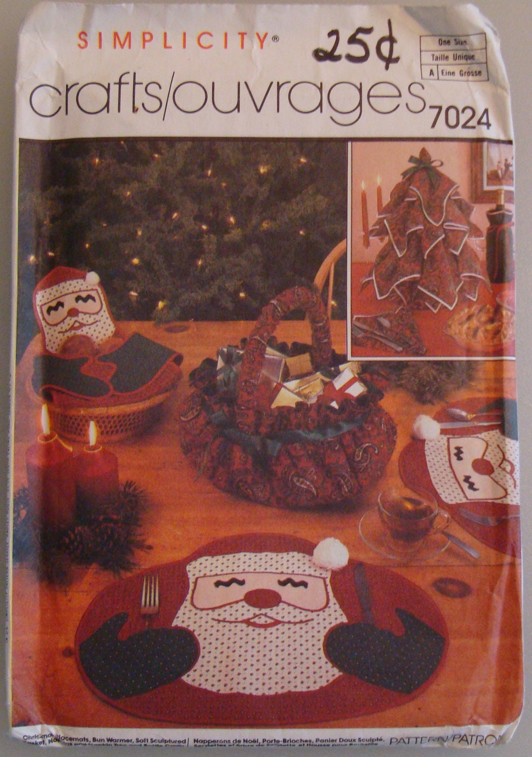 OOP Simplicity Holiday Craft Home Decor Pattern Uncut 7024