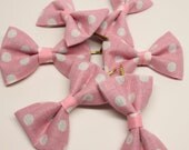 10 Hair Bow party favors