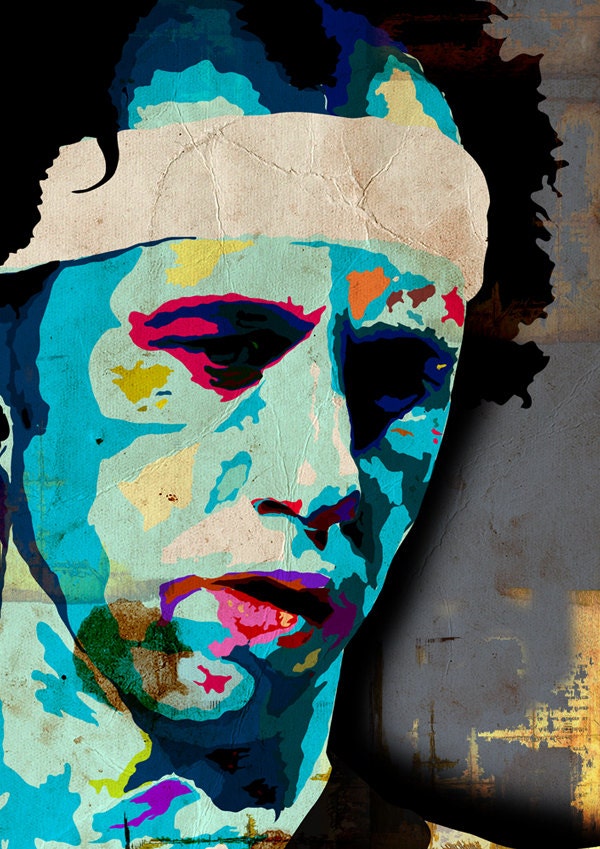 Mark Knopfler Art Print - A3 Portrait