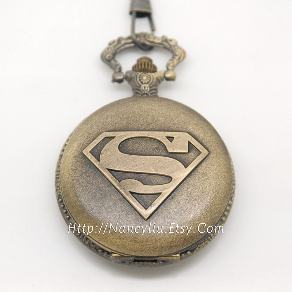 Superman Pocket Watch, The Man of Steel, Clark Kent