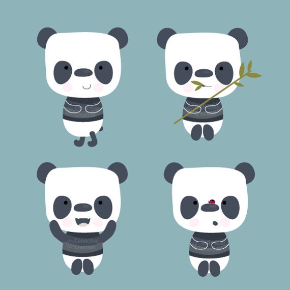 clipart panda teddy bear - photo #17