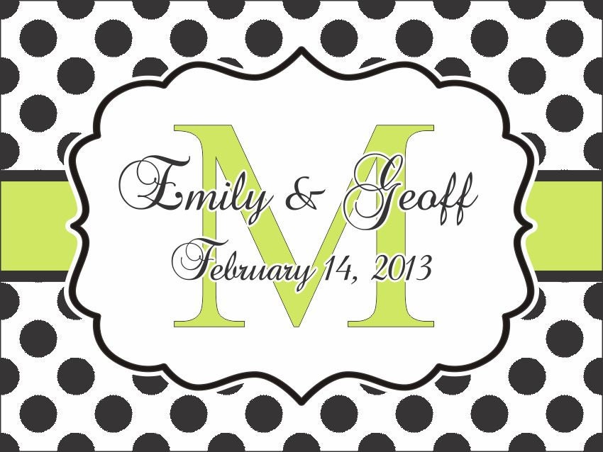 50 4x3 Wedding Stickers - Printed Welcome Bag Labels Il_570xn