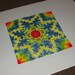 Dimensional Shift - Tie Dye Lotus Blossom Bandana