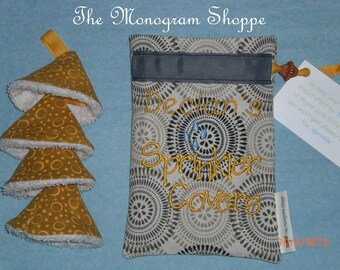 Sprinkler Covers for Baby Boys (item can be personalized with name or monogram)