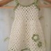 Crochet Pattern (PDF file) Baby Girl Spring Dress