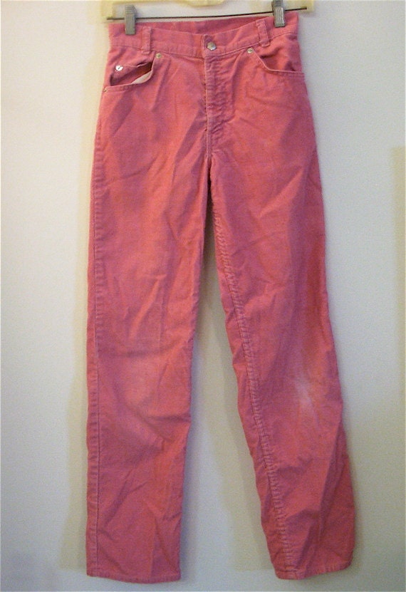 pink corduroy pants