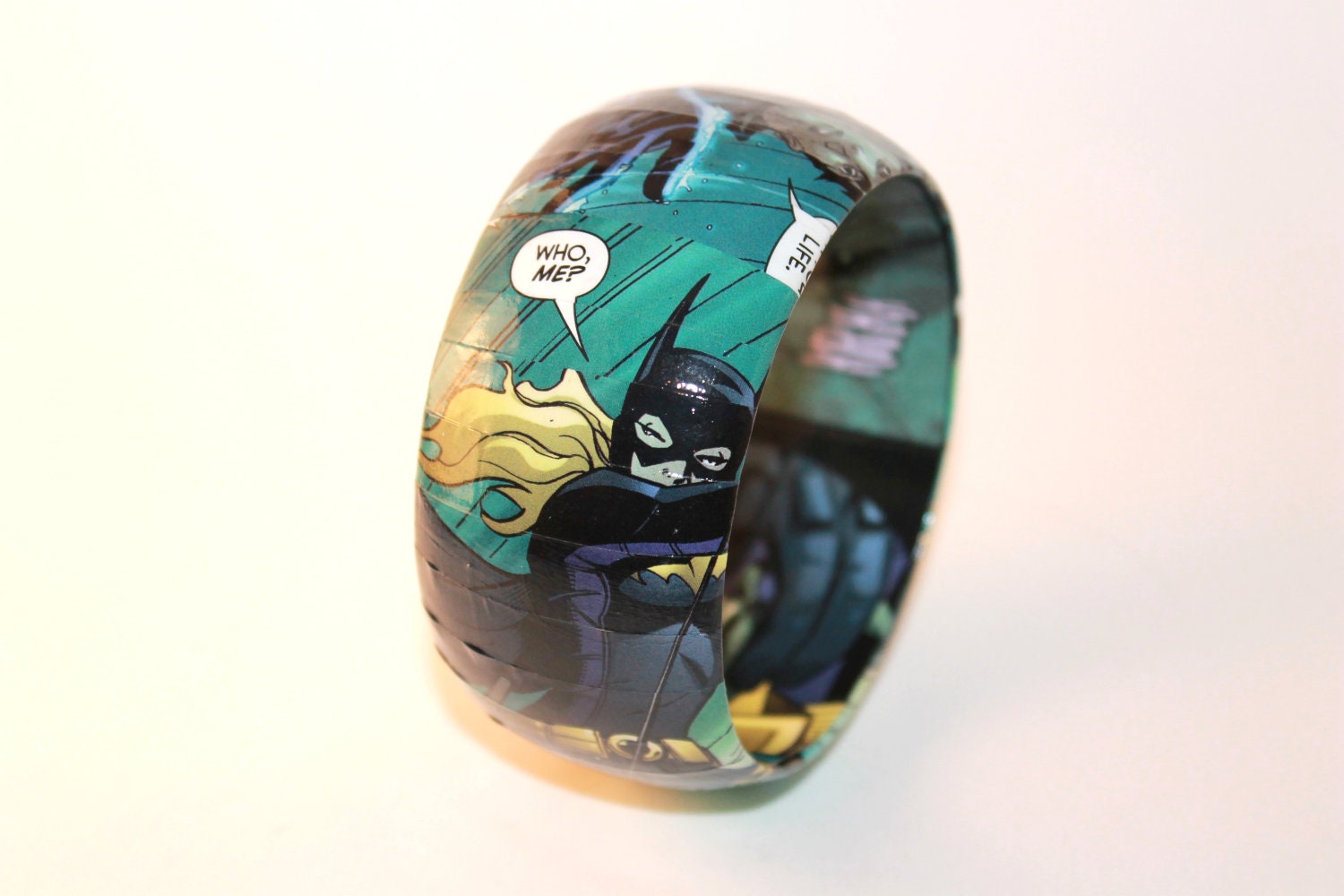 BATGIRL (Stephanie Brown) Comic Book Bangle Bracelet