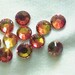 Fire Opal 2028 Swarovski Elements Rhinestones, 16ss Hot Fix 36 pieces