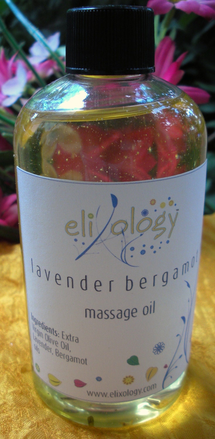 Lavender Bergamot Massage Oil