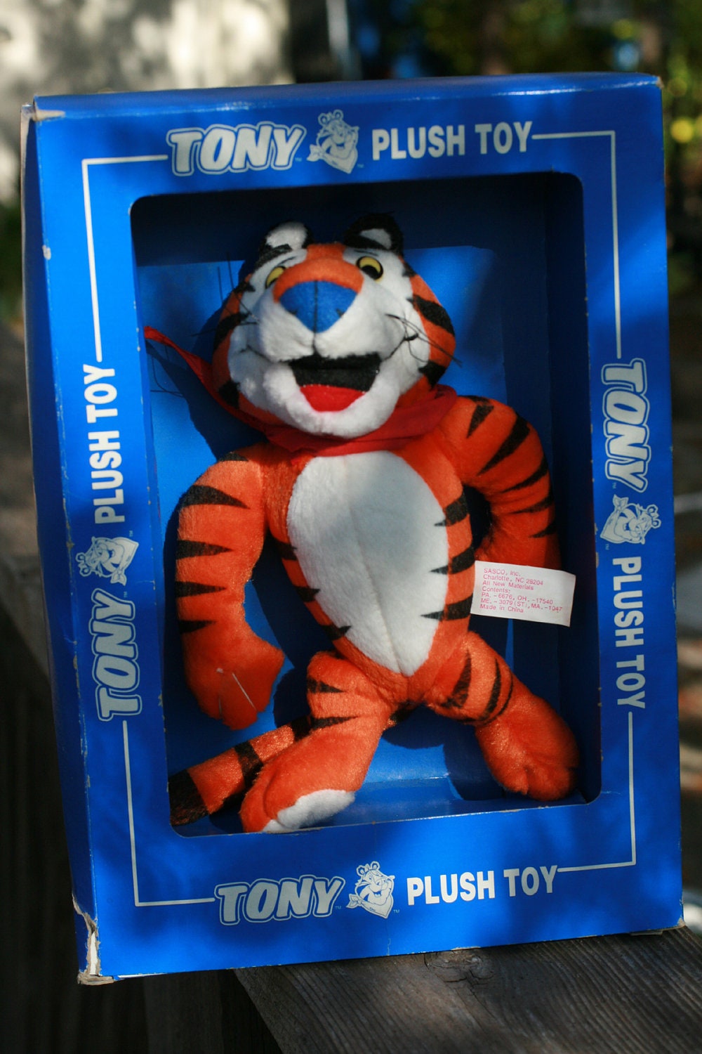 vintage tiger stuffed animal