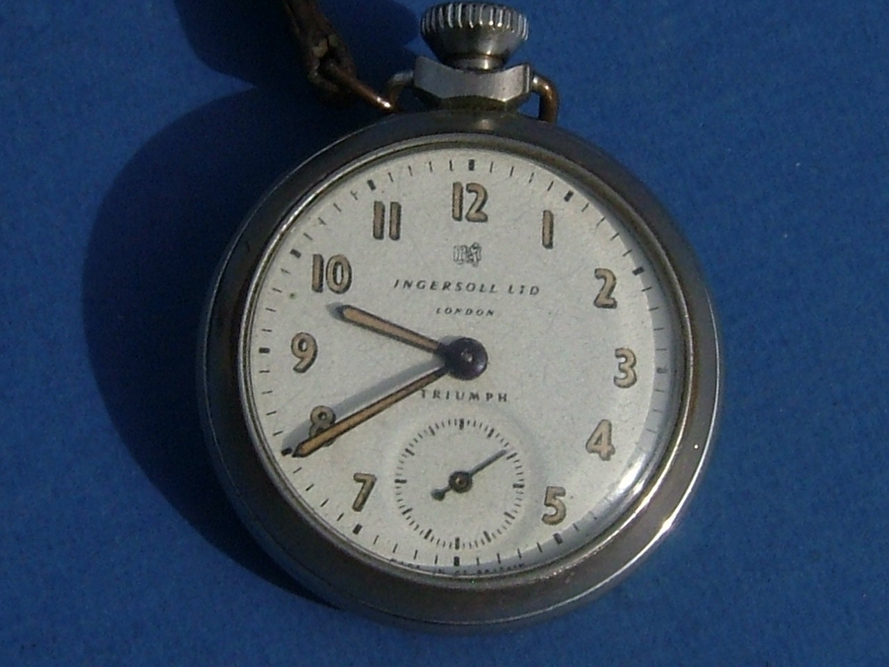 1930s Ingersoll Ltd London Triumph Pocket Watch by BiminiCricket