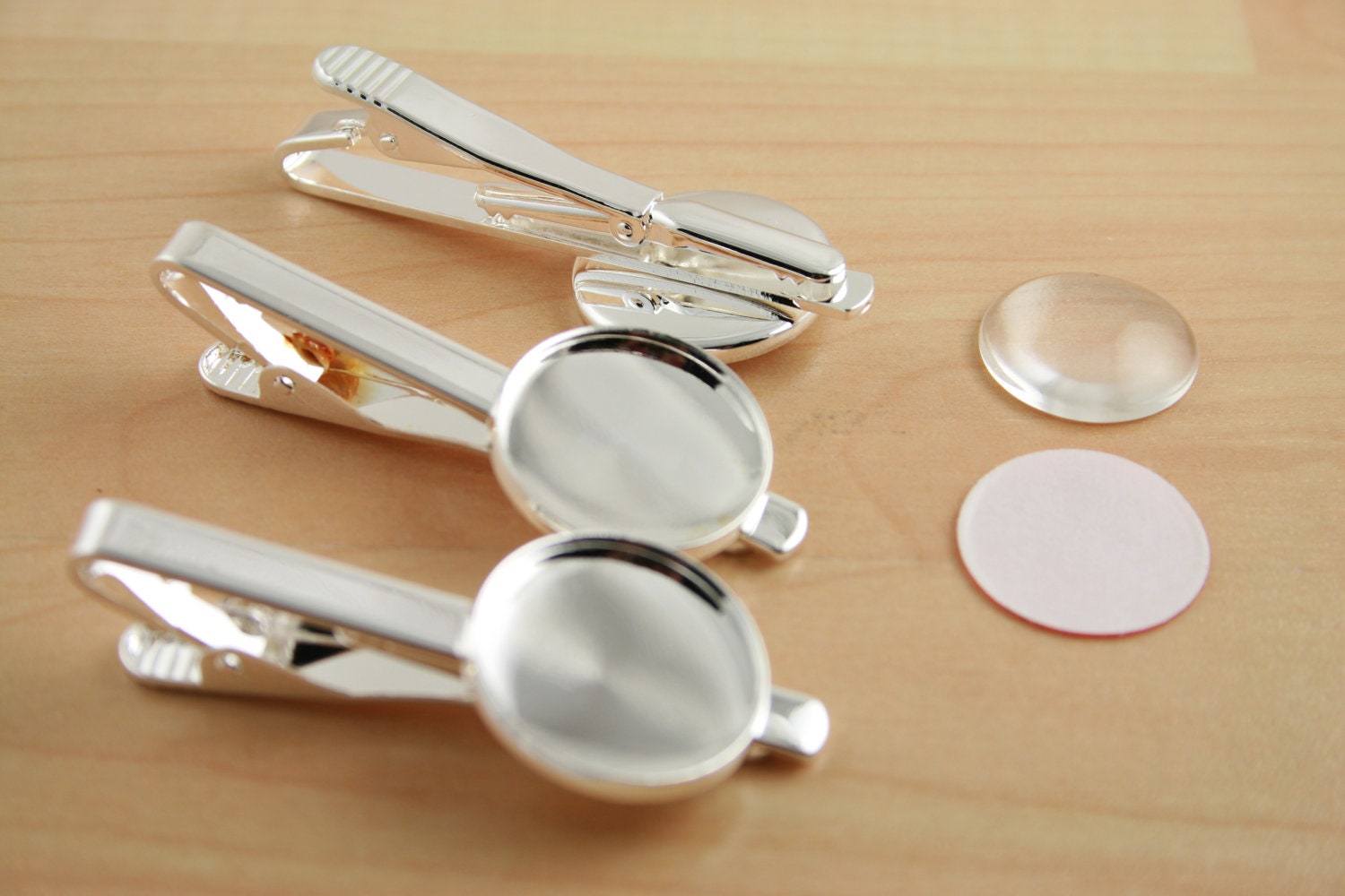 20 Tie Tac Clips. Great for Weddings, Groom, Best Man Gift, Father, Husband, Son Gift   - Matches our Cuff Links - Ships from USA