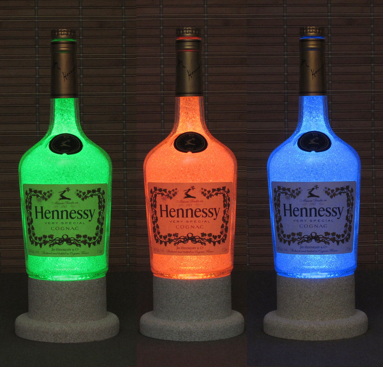 Hennessy Cognac Color Changing LED Remote by BodaciousBottles