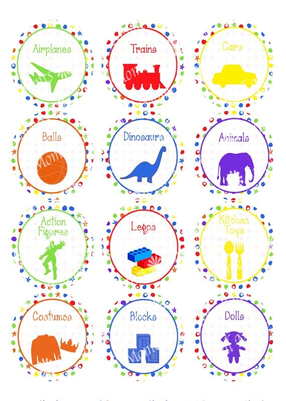 Free Printable Playroom Labels At Harold Chappell Blog