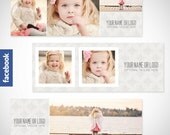 Facebook Timeline Cover Page - Set of 3 Timeline Cover Images - INSTANT DOWNLOAD