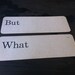 BUT WHAT Vintage Flash Cards Vocabulary Flashcards Scrapbooking Art