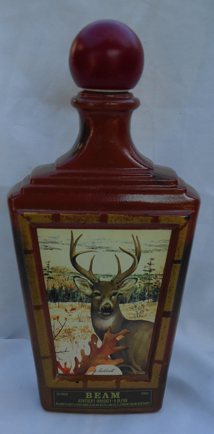 J Lockhart White Tail Deer Jim Beam by FamilyCraftingCorner