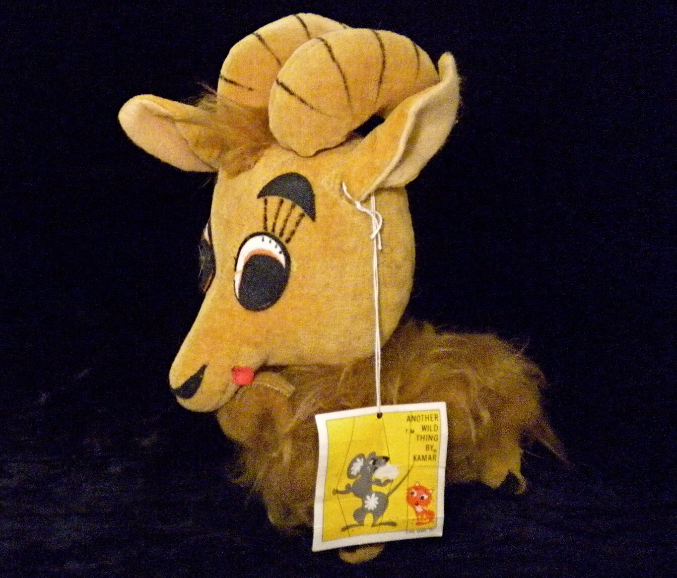 stuffed bighorn sheep