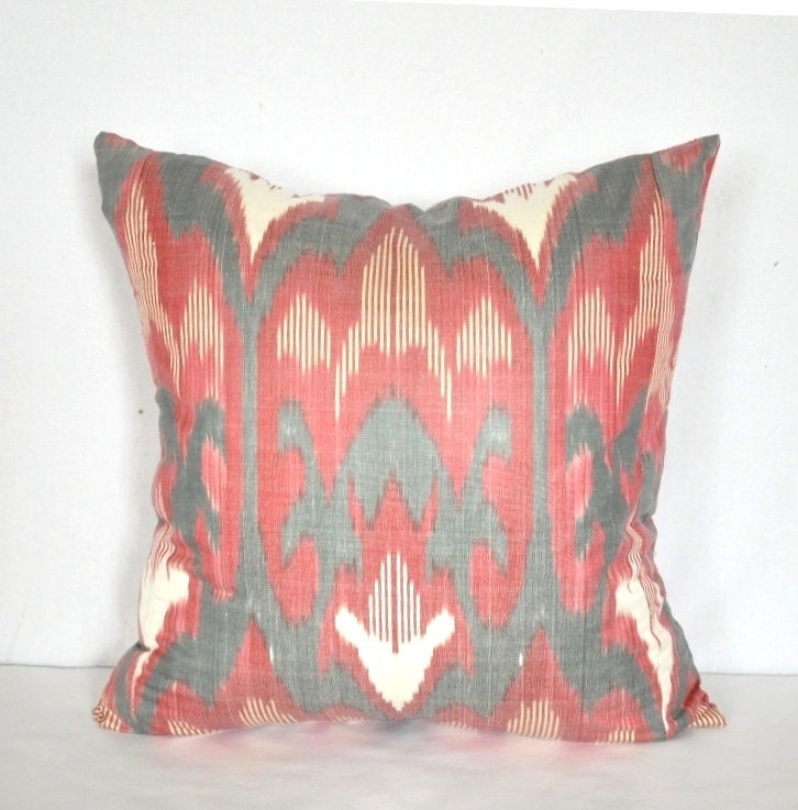 20 inch ikat pillow cover