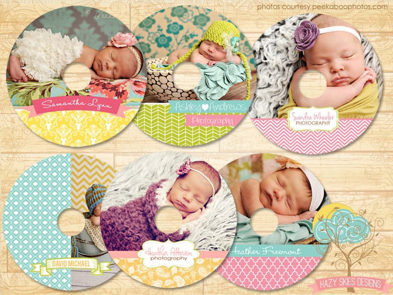 CD/DVD Label Template - CL1002