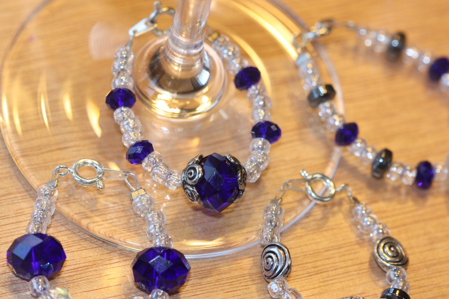 Wine Glass Charms Set of 4